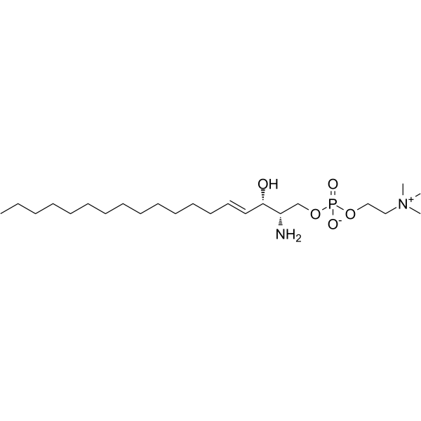 L-threo Lysosphingomyelin (d18:1) (L-threo-Sphingosylphosphorylcholine) 105615-55-2